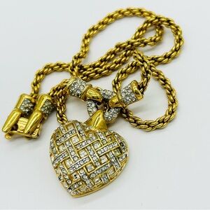 Swarovski Crystal Heart Pendant Necklace